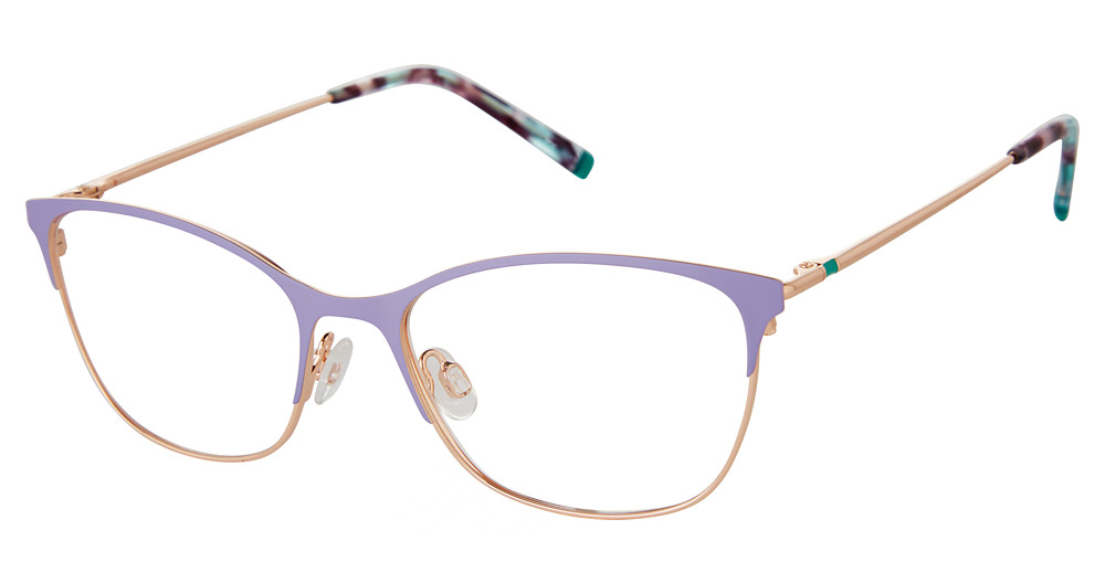 purple/rose gold