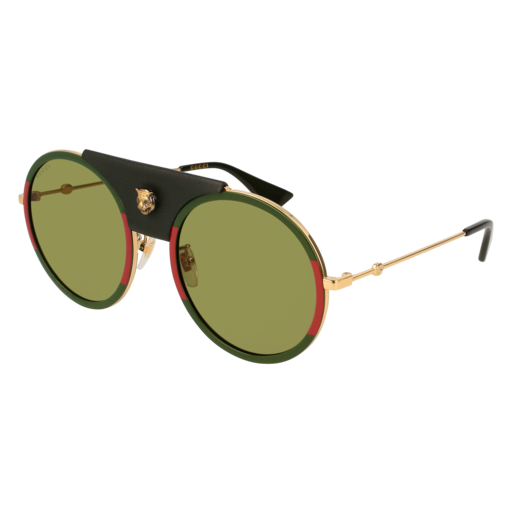 Gucci GG0061S round sunglasses in Gold