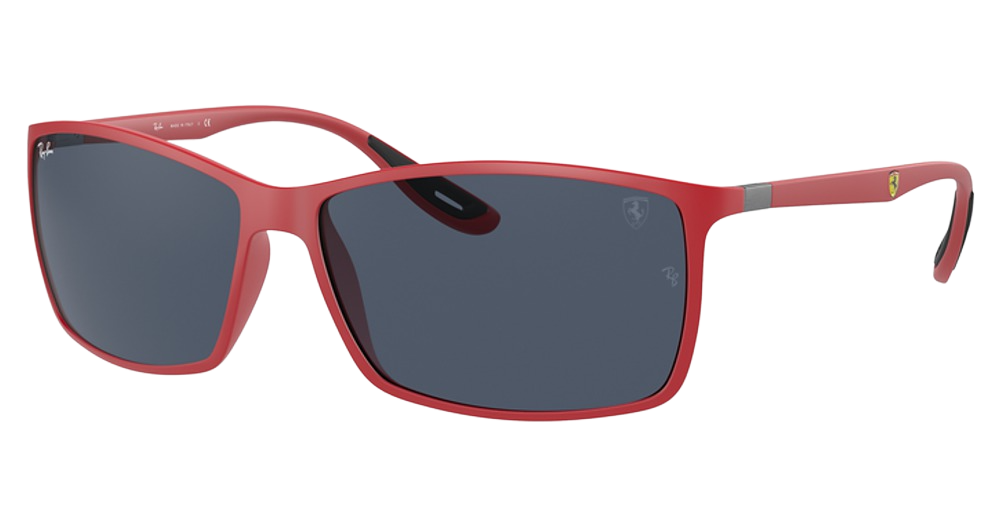 MATTE RED / DARK GREY