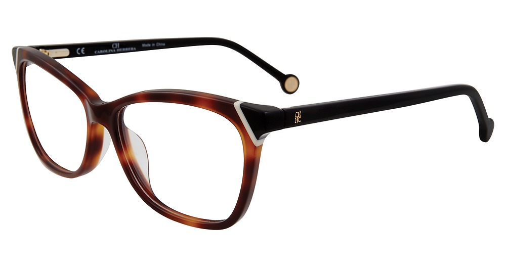 Carolina Herrera VHE806K cateye eyeglasses in Tortoise 0752