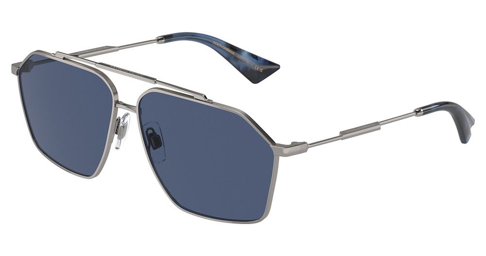 GUNMETAL / DARK BLUE