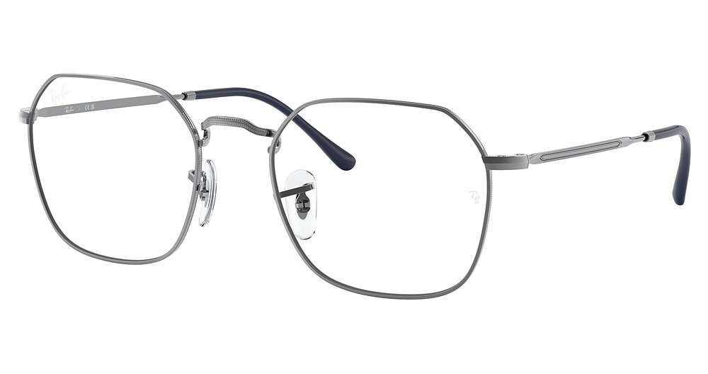 Ray-Ban RX3694V JIM round eyeglasses in Gunmetal