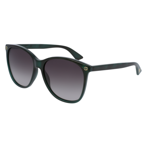Gucci GG0024S rectangle sunglasses in Green