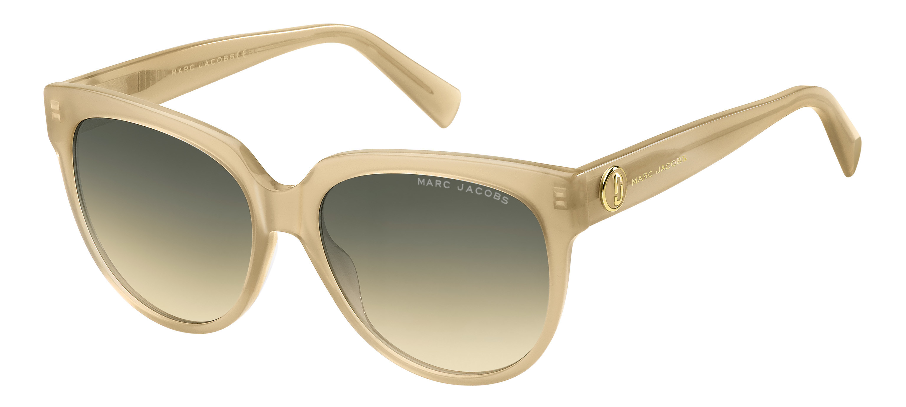 Marc Jacobs Marc 378/S round sunglasses in Champagne (Ga Brown Ochre)