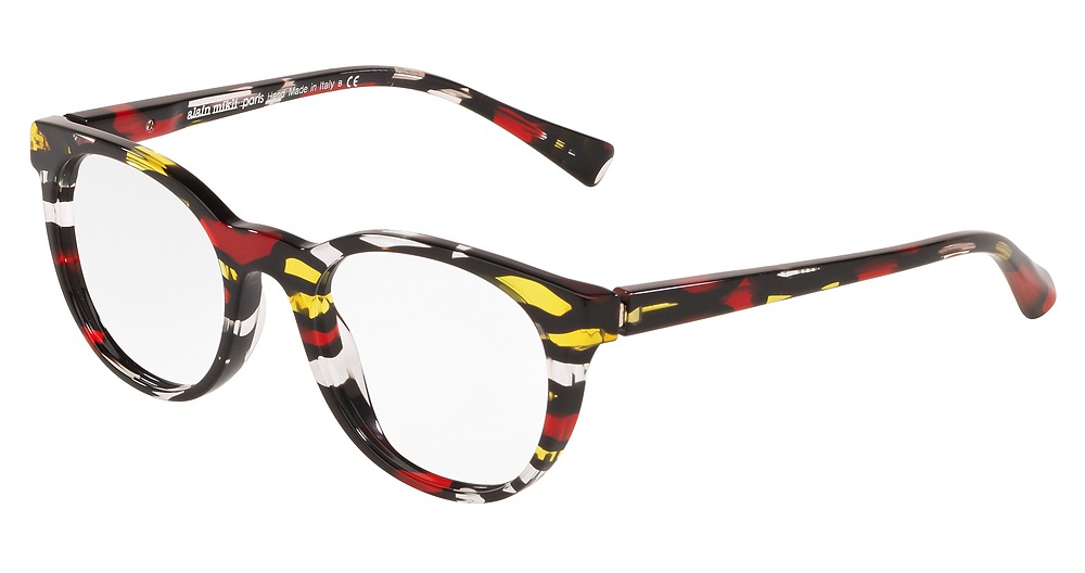 RED YELLOW STAINED GLASS
