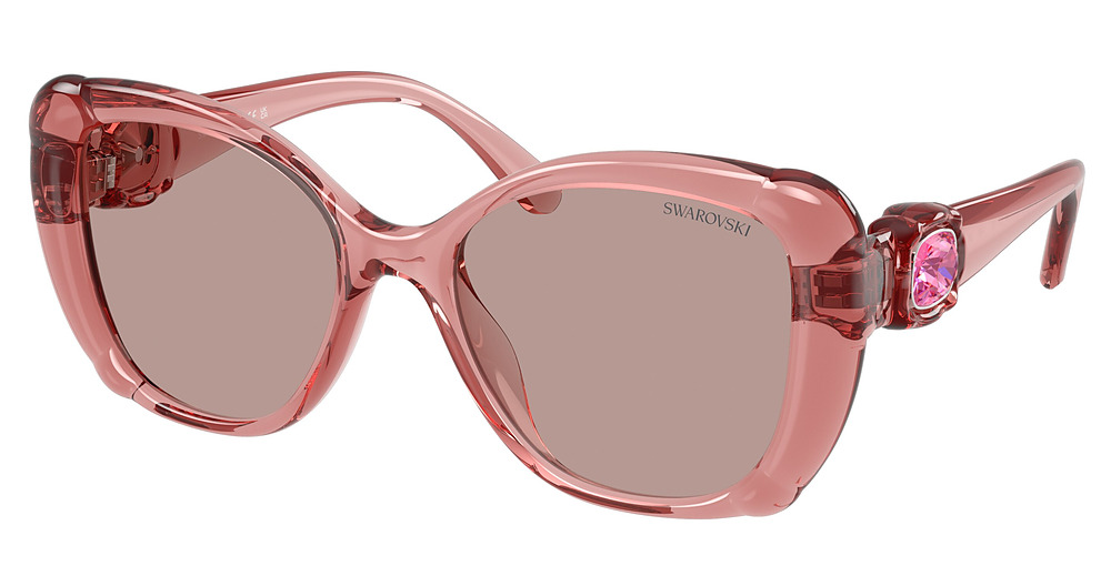 TRANSPARENT PINK / LIGHT PURPLE BROWN