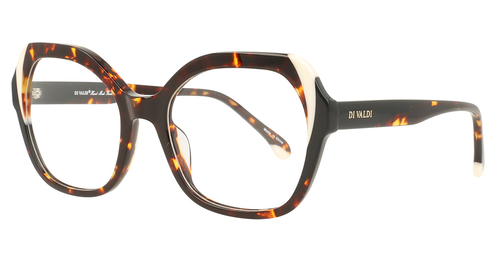 DEMI BROWN&SIDE WHITE+BLACK