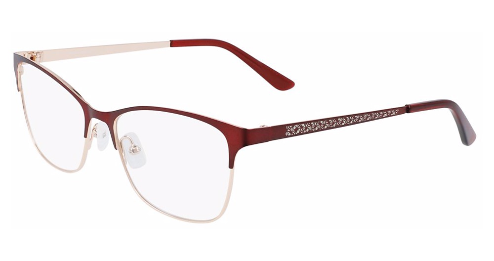 (601) MATTE BORDEAUX/ROSE GOLD