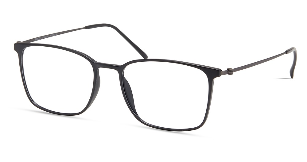 Modo 7036 square eyeglasses in Matte Black