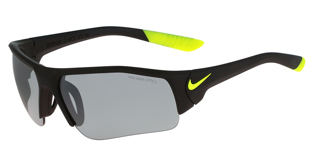 (007) MATTE BLACK/VOLT W/GRY SIL FL
