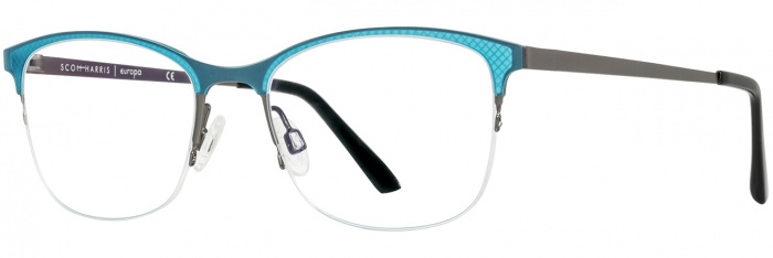Aqua/Gunmetal