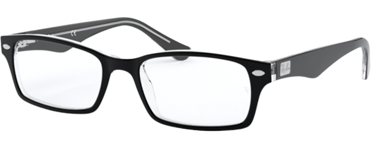 BLACK ON TRANSPARENT