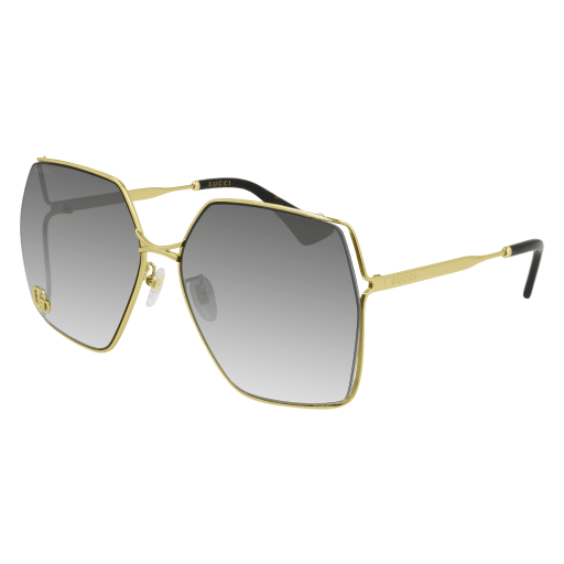Gucci GG0817S square sunglasses in Gold