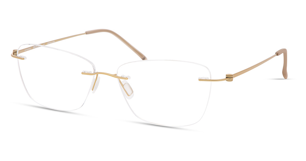 Modo 4642S round eyeglasses in Gold