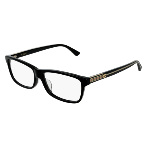 Gucci GG0378OA rectangle sunglasses in Black