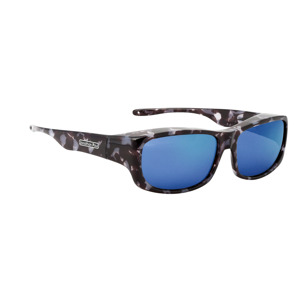 Black Marble / Blue Mirror lens