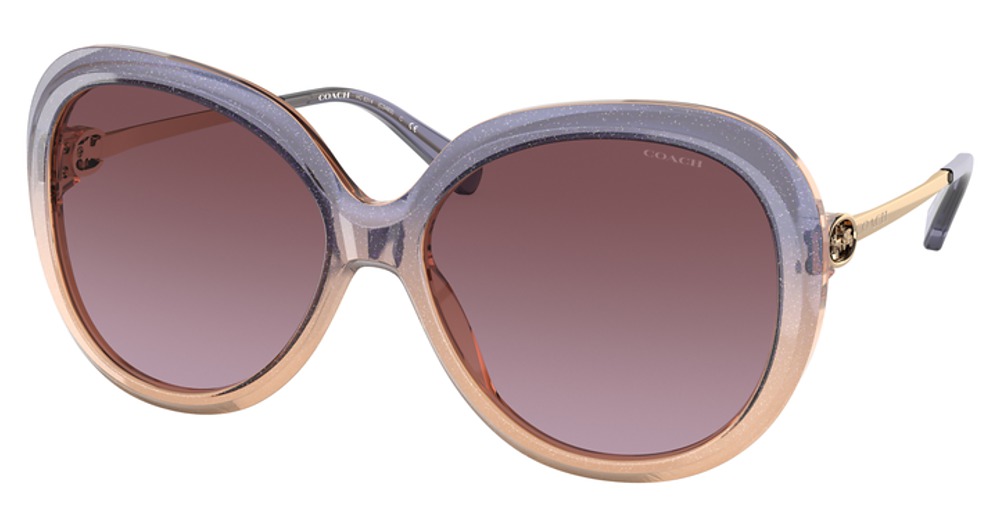 SHIMMER VIOLET PEACH GRA / PURPLE GRADIENT
