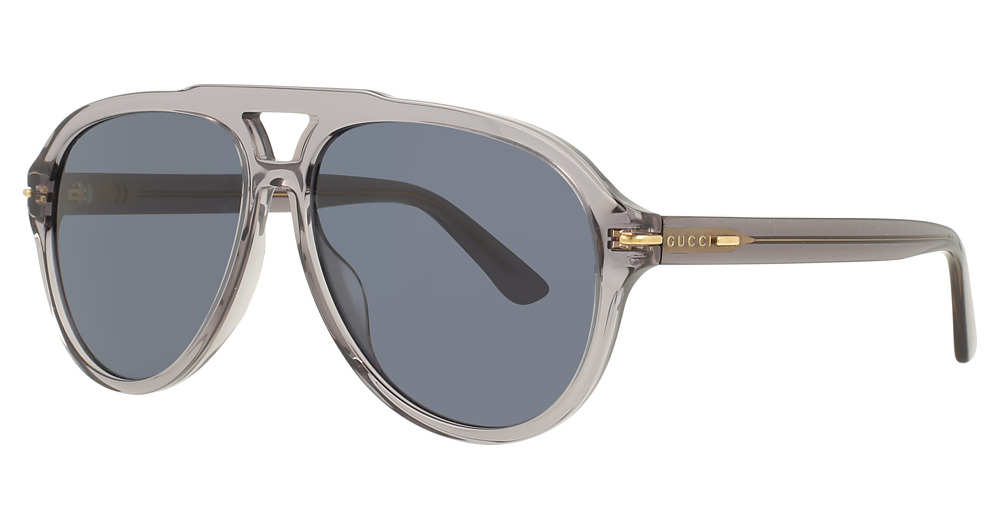 Gucci GG1443S aviator sunglasses in Grey/Blue