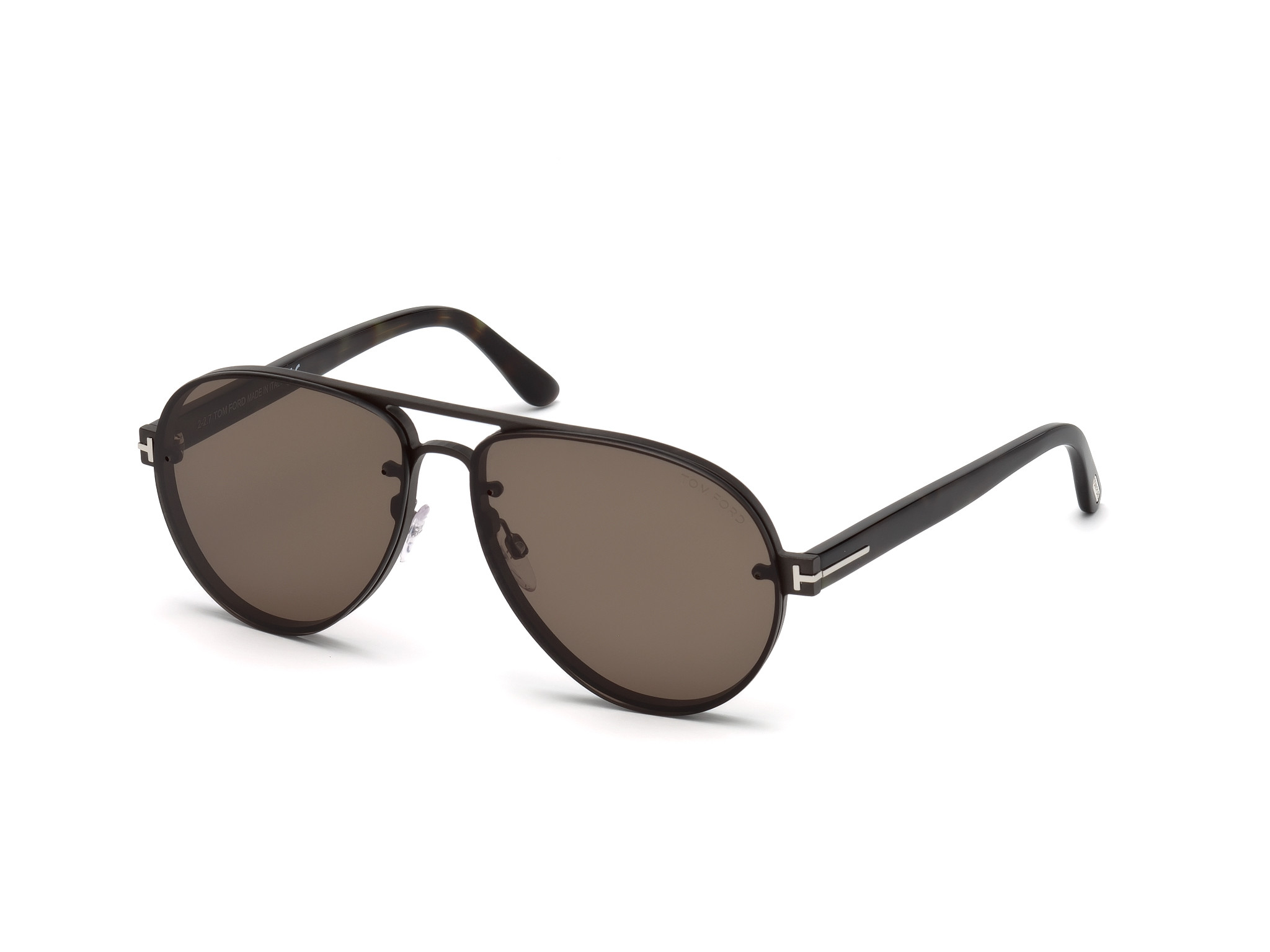 Tom Ford FT0622 Alexei-02 round sunglasses in Grey