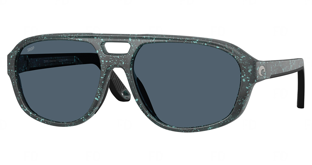 MATTE AQUA DRIP / GRAY 580P