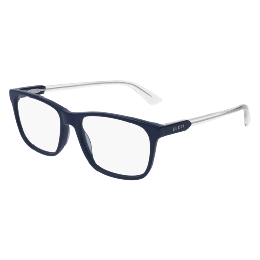 Gucci GG0490O rectangle sunglasses in Blue