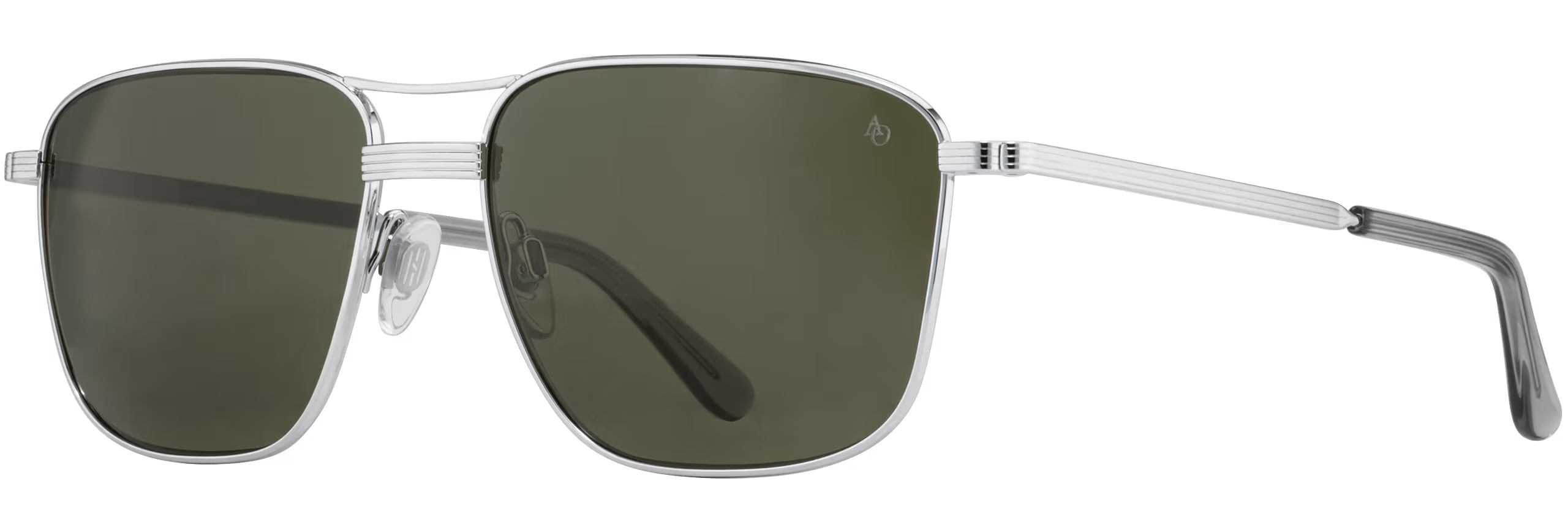 Silver / Green Nylon