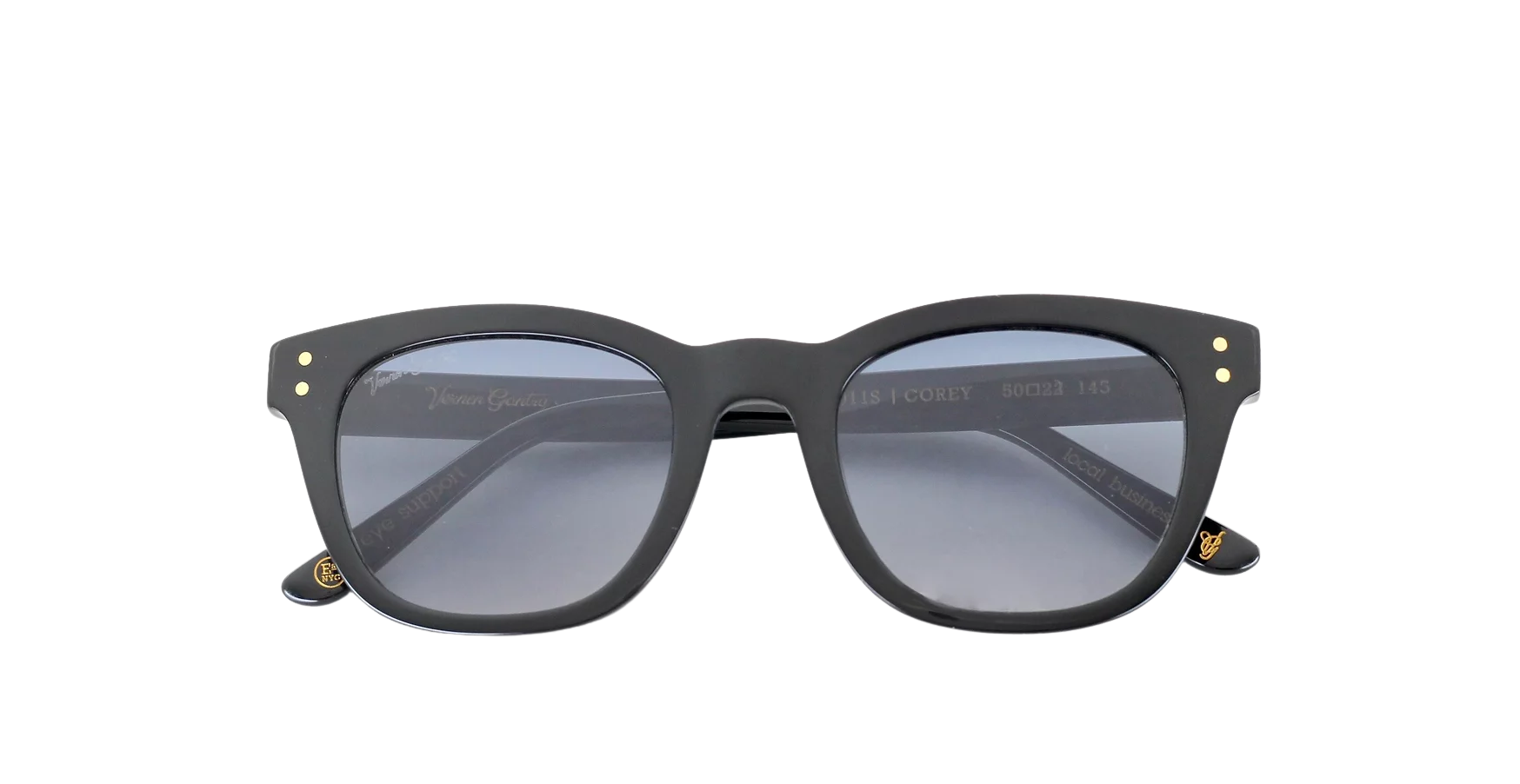 Double Black Shine/Gradient Lens