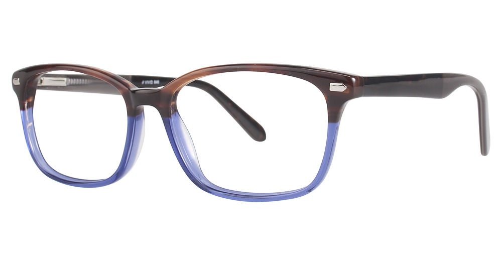 Demi Brown/Blue Gradient