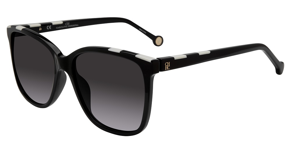 Carolina Herrera SHE795 square sunglasses in Black 0700