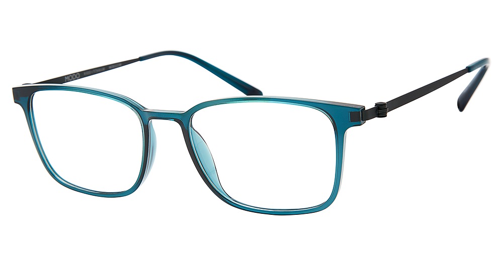 Modo 7016 rectangle eyeglasses in Teal