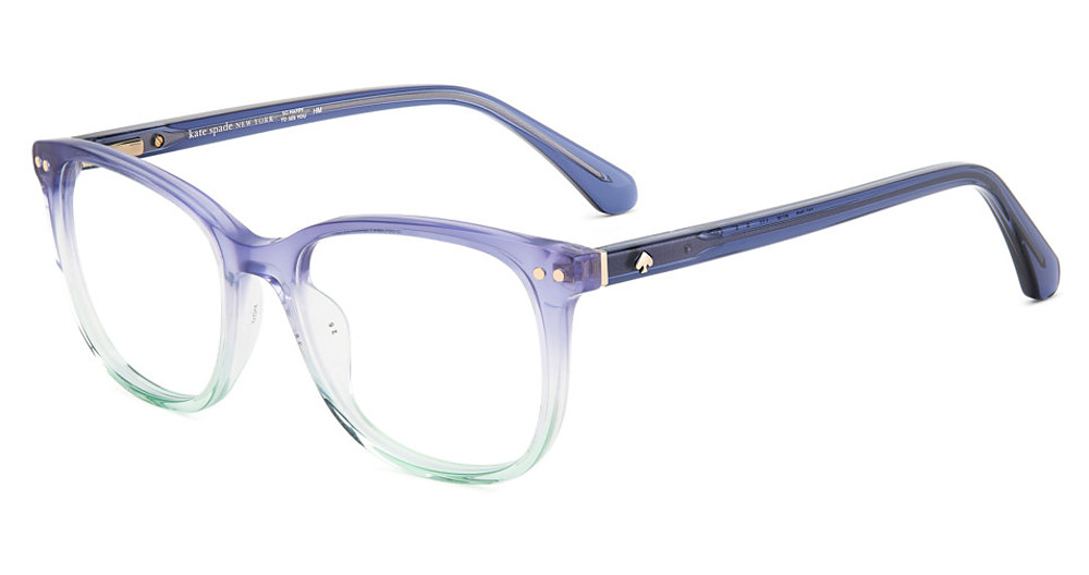 Kate Spade JOLIET/US square eyeglasses in Blue Gnr B