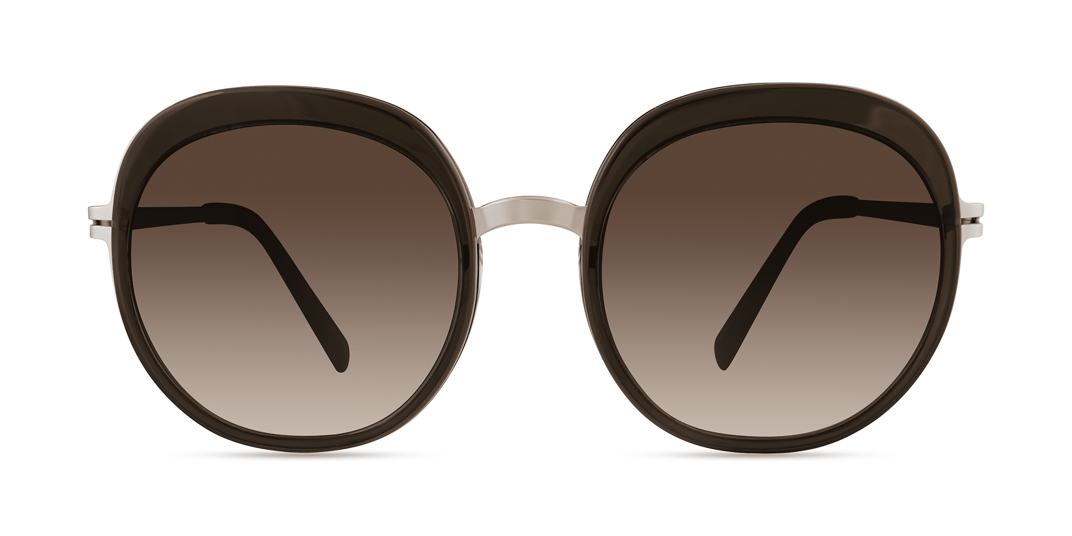 Modo 458 round sunglasses in Olive