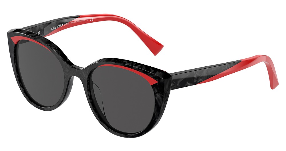 NOIR MIKLI / RED / GREY