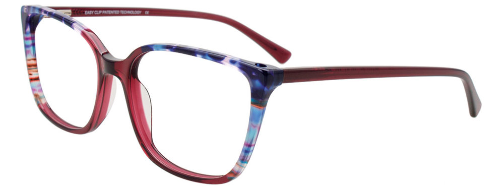 Brugundy & Multicolor