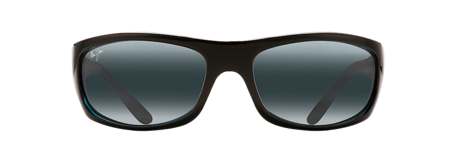 Black with Blue