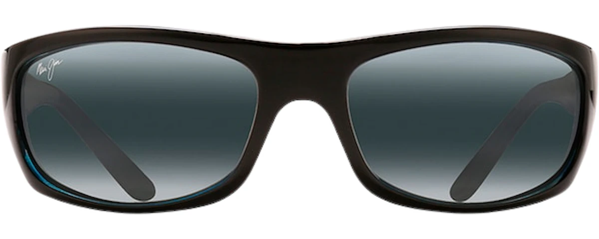 Black with Blue