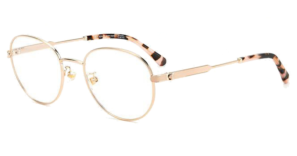 Kate Spade JALISA/F round eyeglasses in GD Hvnpnk