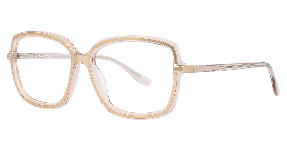 Beige Crystal & Gold