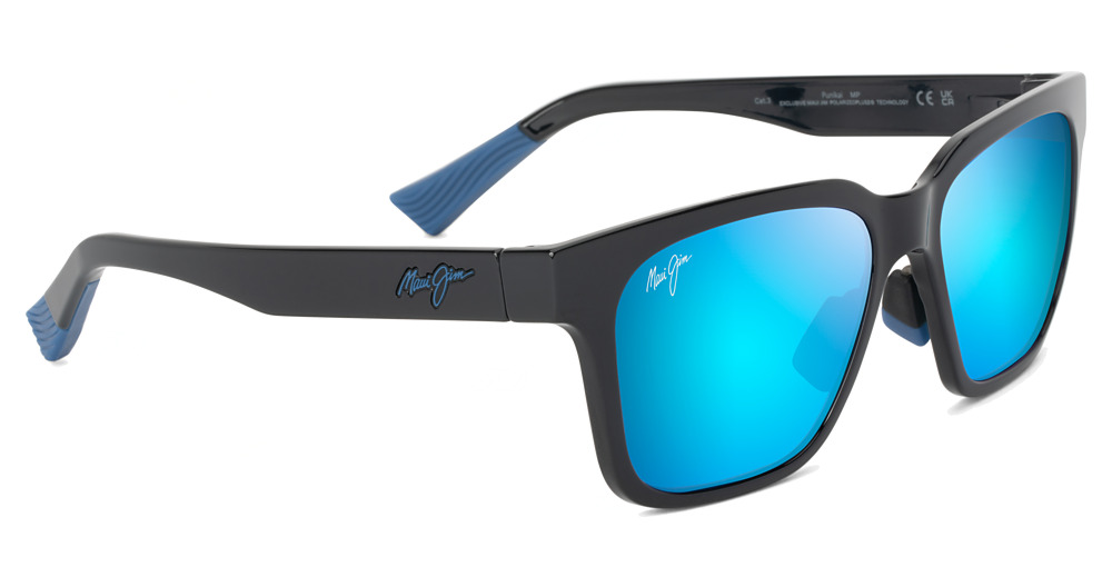 Shiny Black / Blue Hawaii