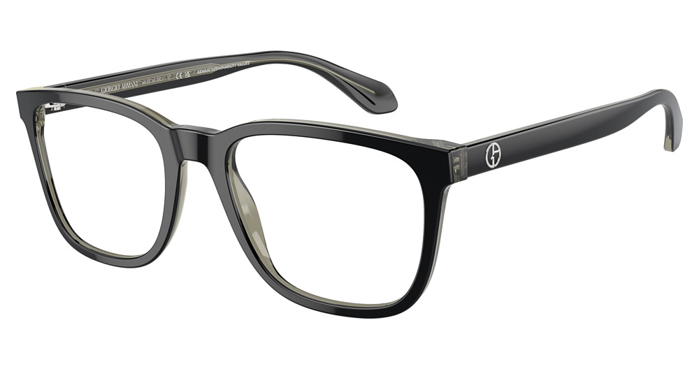TOP BLACK/TRASPARENT GRE