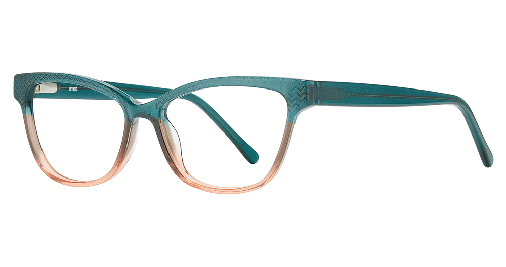 TEAL/PEACH
