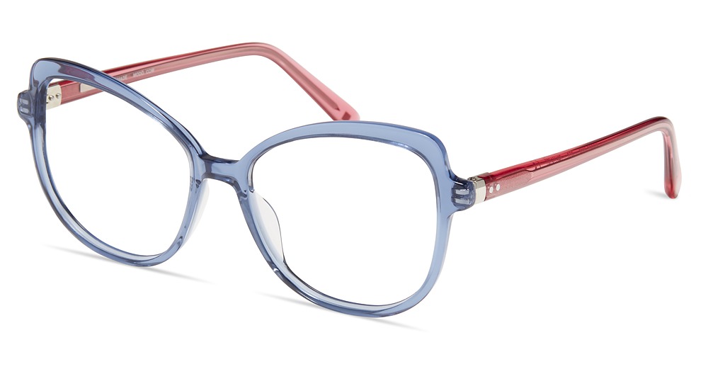 Modo 6539 round eyeglasses in Blue