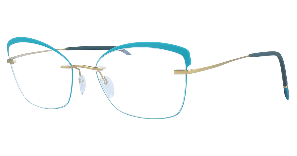 brass/light teal