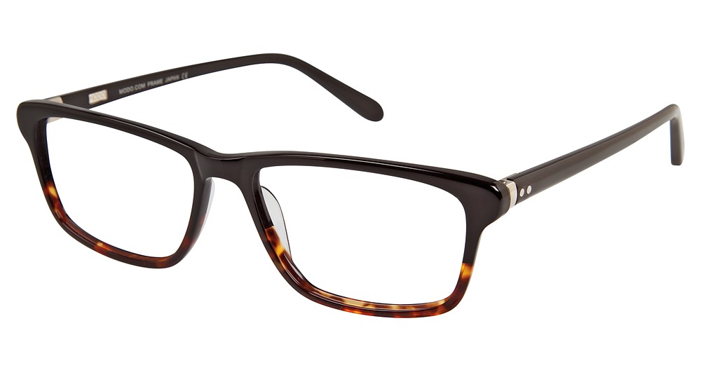Modo 6509 rectangle eyeglasses in Black Tortoise