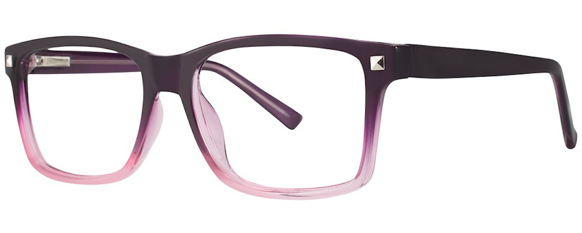 plum/pink fade