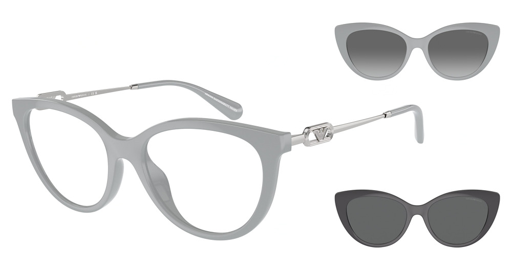 SHINY GREY / CLEAR