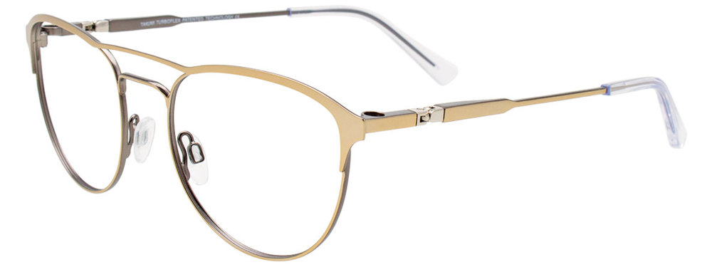 Satin Gold & Steel