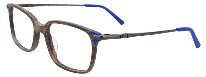 Grey Marbled & Blue
