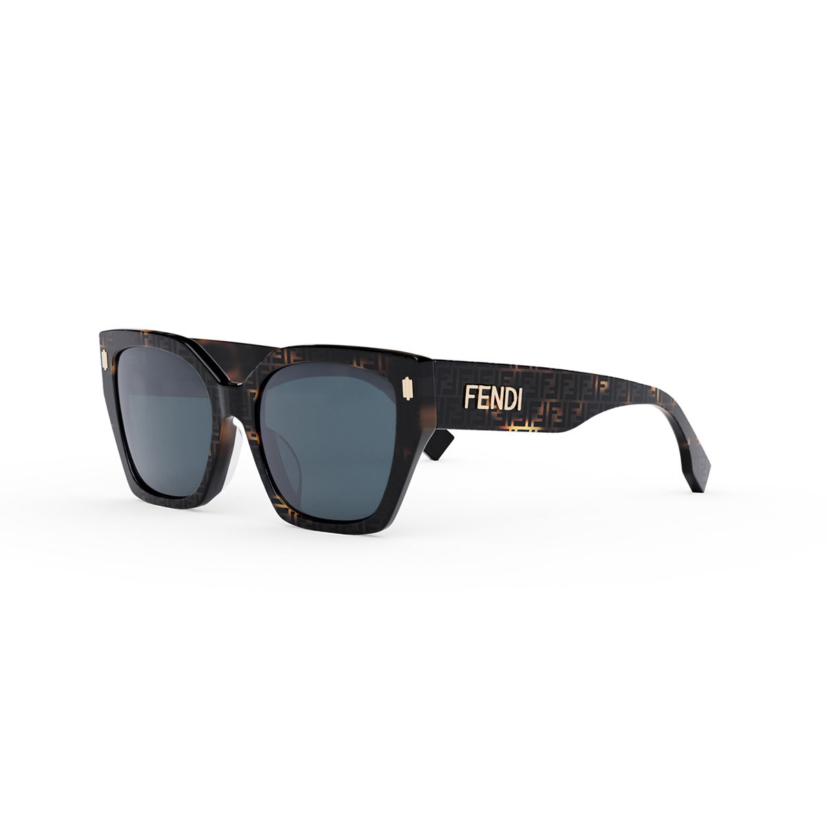 Shiny FF Havana,  Lenses  Blue