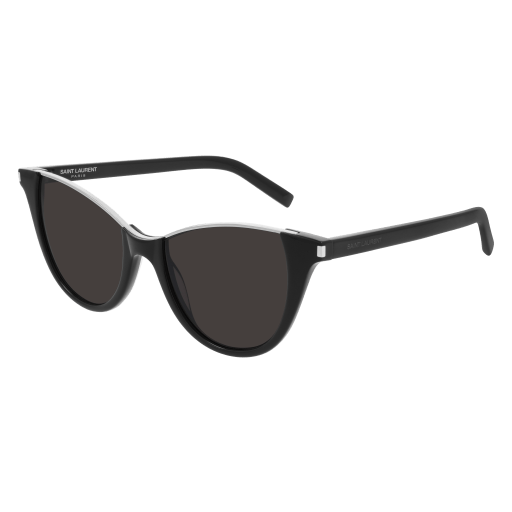 Saint Laurent SL 368 STELLA round sunglasses in Black Black Black/Nylon